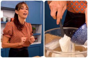 benedetta parodi prepara dolce