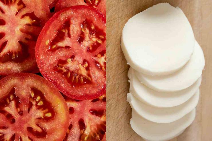 Pomodoro e mozzarella