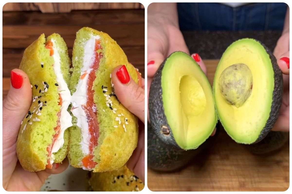 Avocado e focaccina
