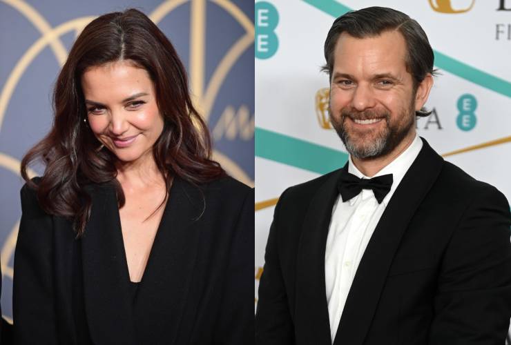 Katie Holmes e Joshua Jackson eleganti per un evento