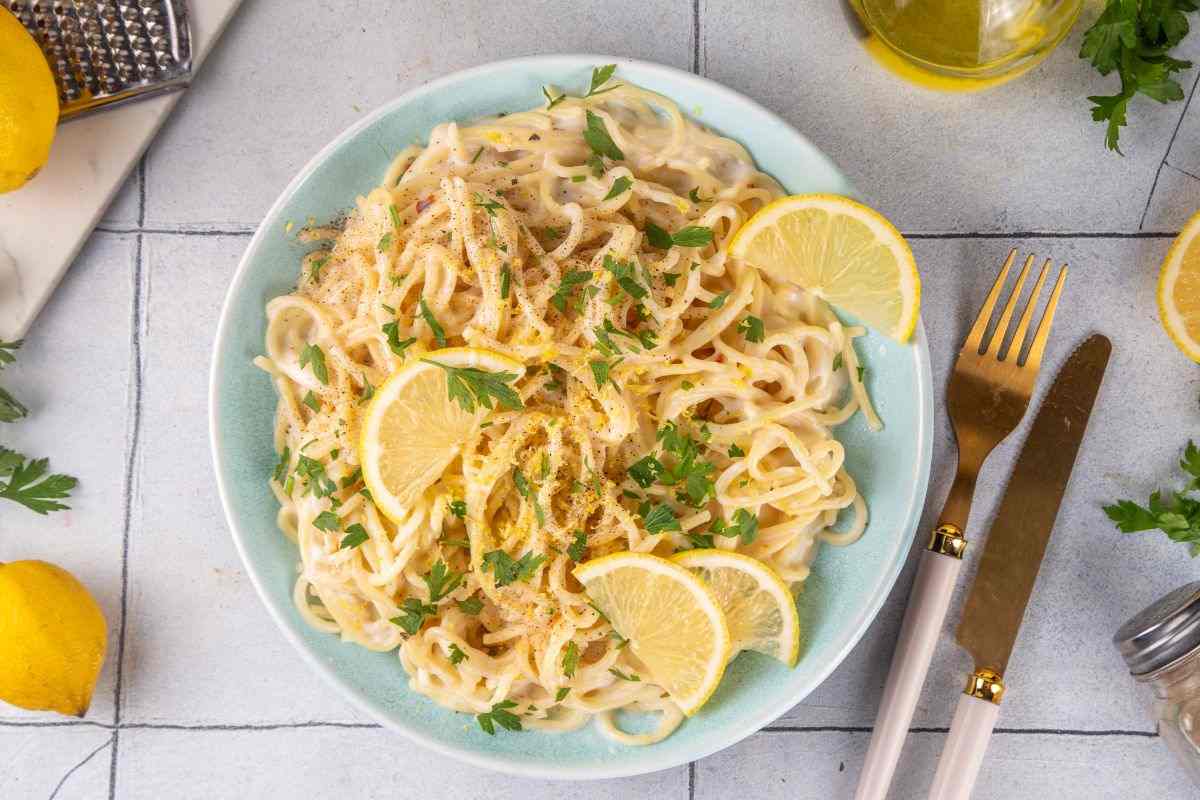 Pasta al limone