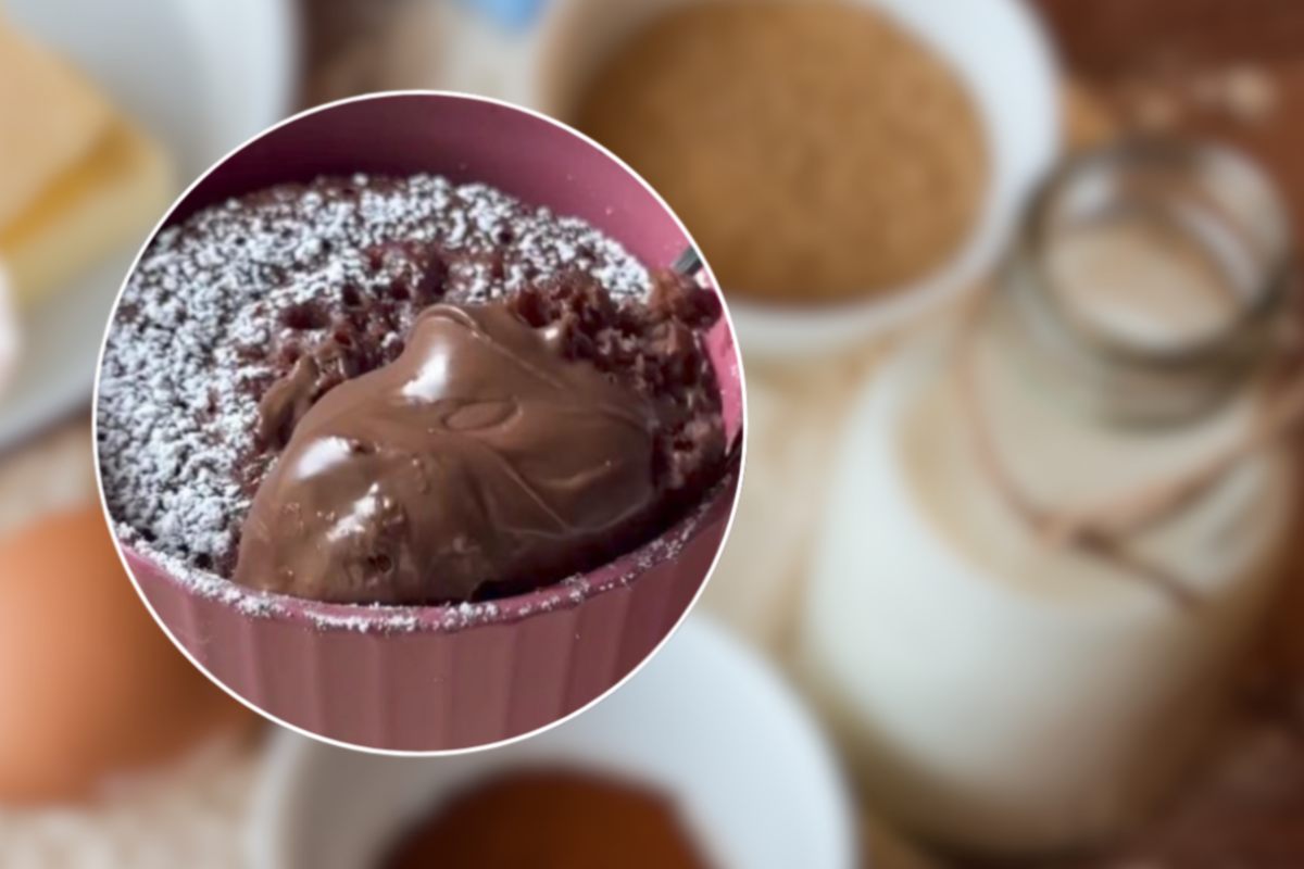 Questo dolce lo fai anche se non sai cucinare: niente bilancia, niente dosi, in 2 minuti è pronto