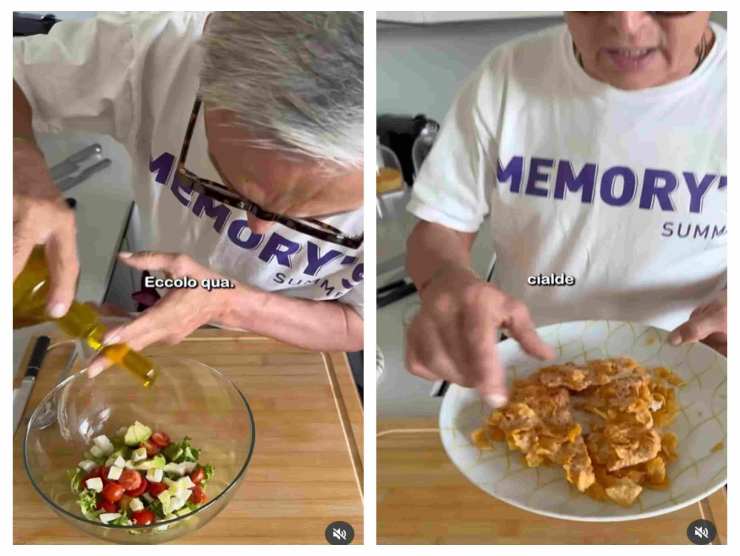 bruno barbieri nella sua cucina