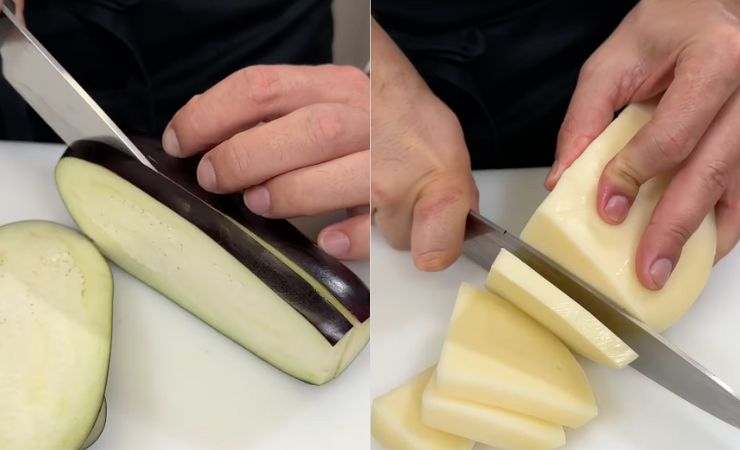 melanzane e caciocavallo