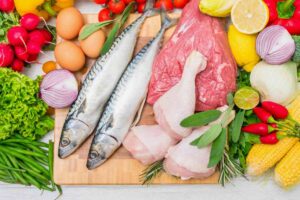 pesce e carne surgelati