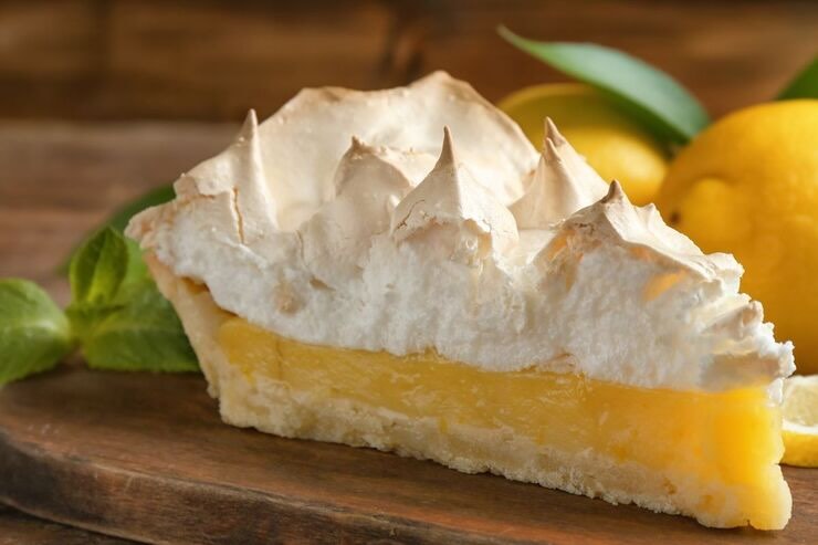Torta al limone con meringa