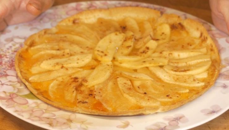 Piadina dolce alle mele