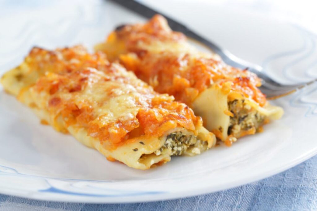 rotolo con le verdure