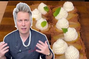 collage torta e chef mainardi
